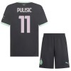 Maillot de Supporter AC Milan Pulisic 11 Troisième 2024-25 Pour Enfant